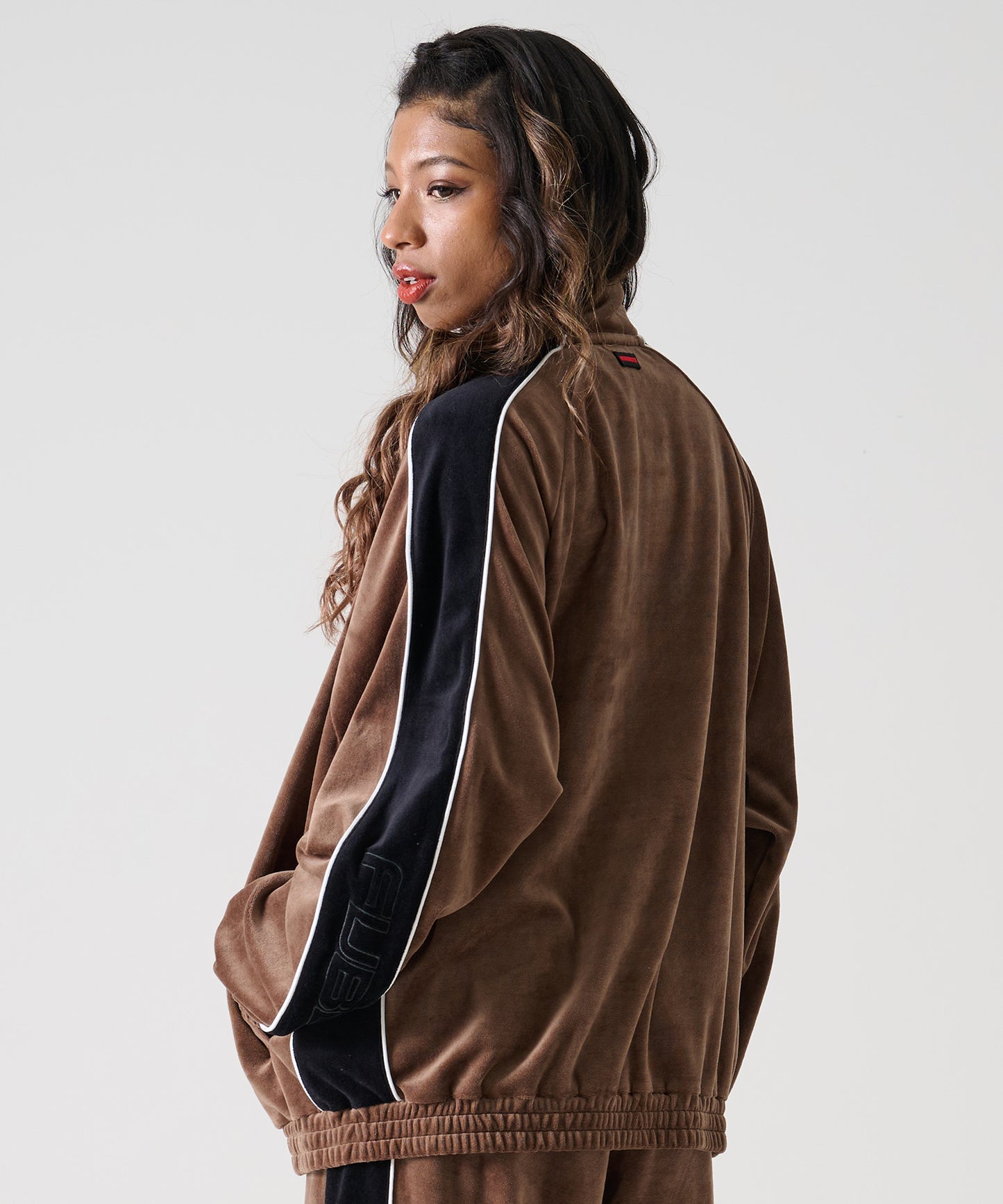 【年末SALE30%OFF】VELOR TRACK JACKET/ベロア トラック ジャケット【FAM-52715】