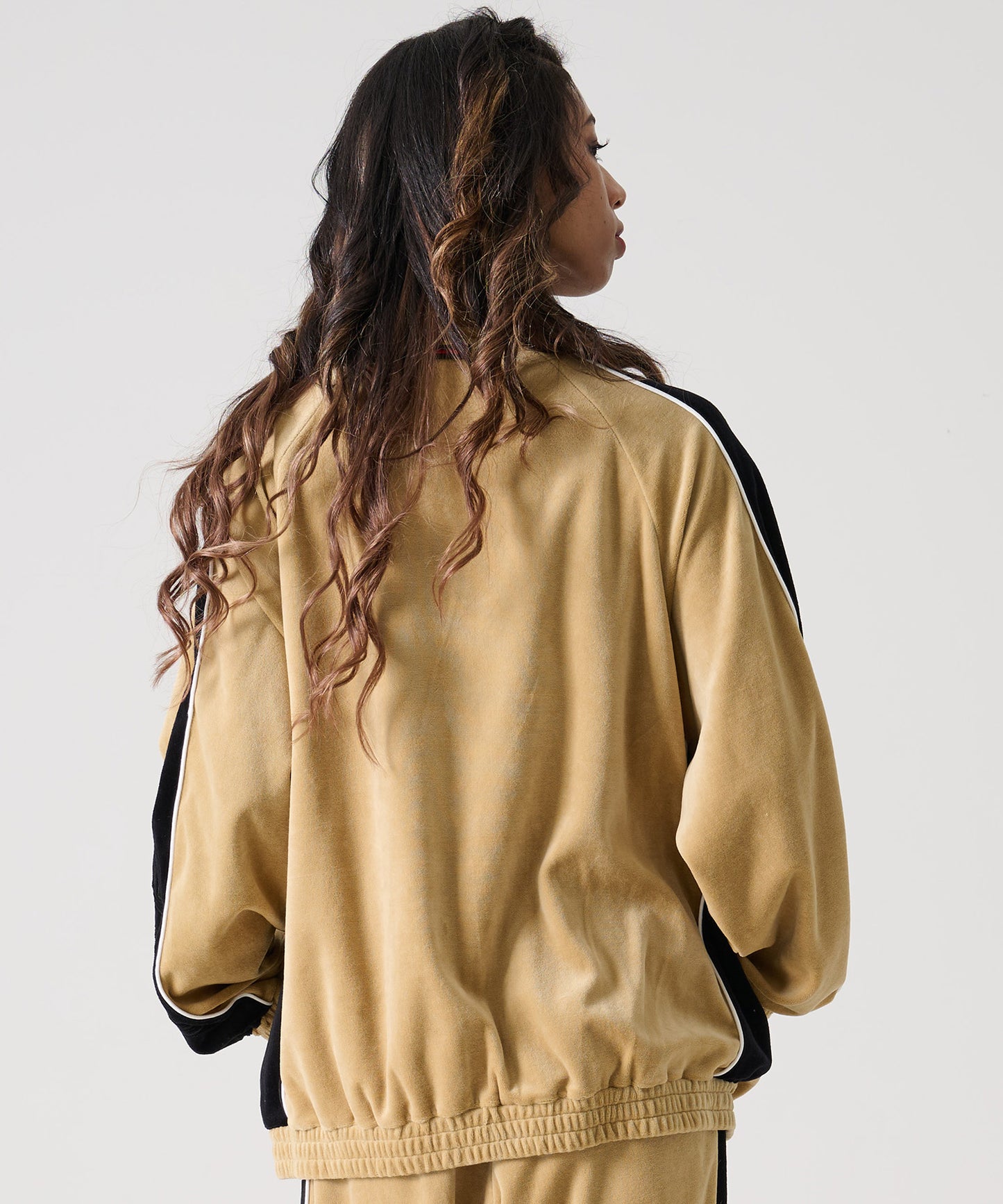 【年末SALE30%OFF】VELOR TRACK JACKET/ベロア トラック ジャケット【FAM-52715】