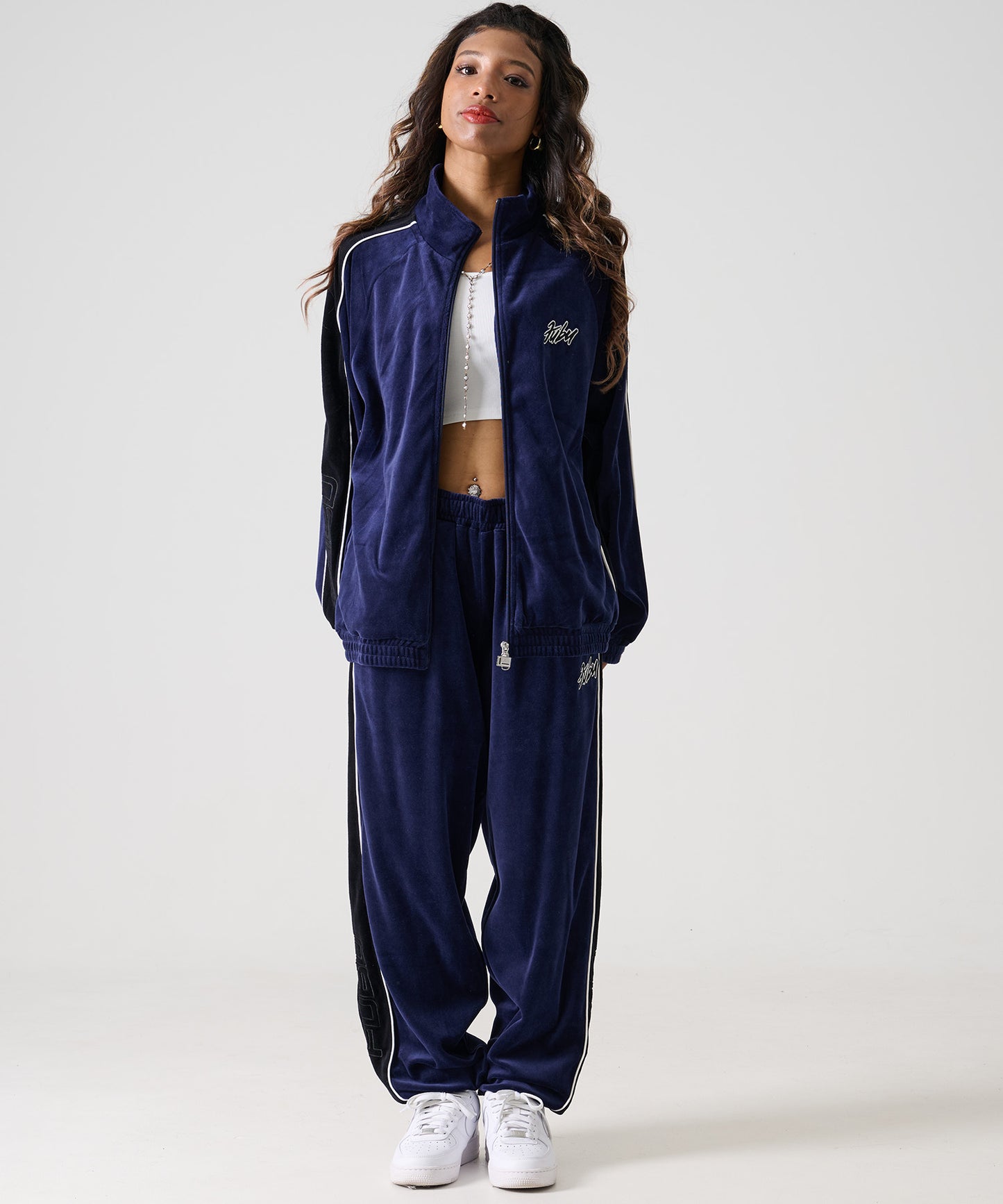 【年末SALE30%OFF】VELOR TRACK JACKET/ベロア トラック ジャケット【FAM-52715】