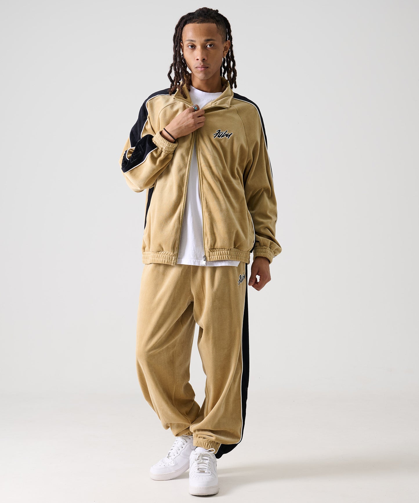 【年末SALE30%OFF】VELOR TRACK JACKET/ベロア トラック ジャケット【FAM-52715】