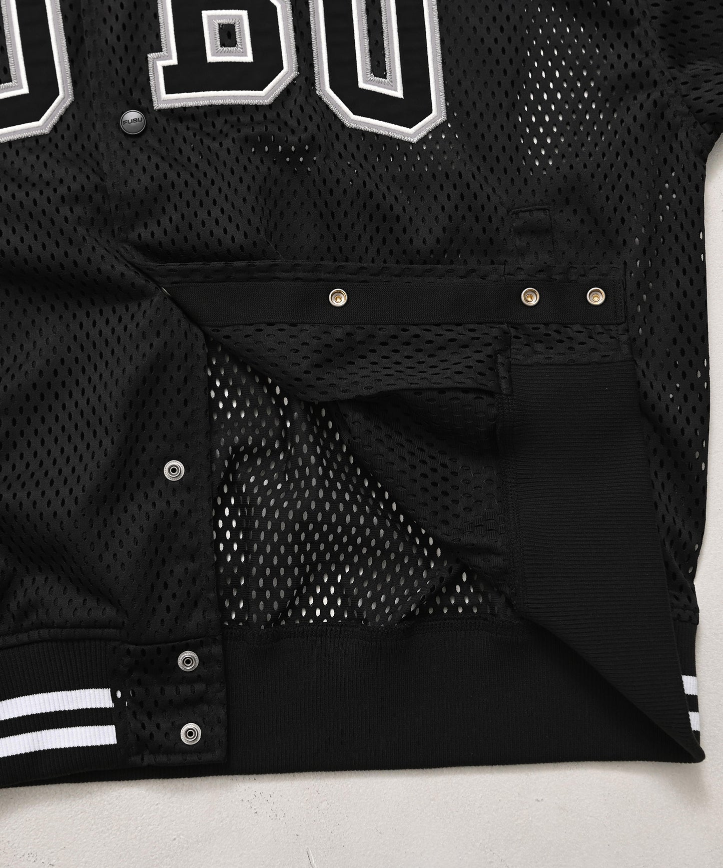 【NEW】MESH VARSITY JACKET/メッシュ バーシティ ジャケット【FAM-61302】