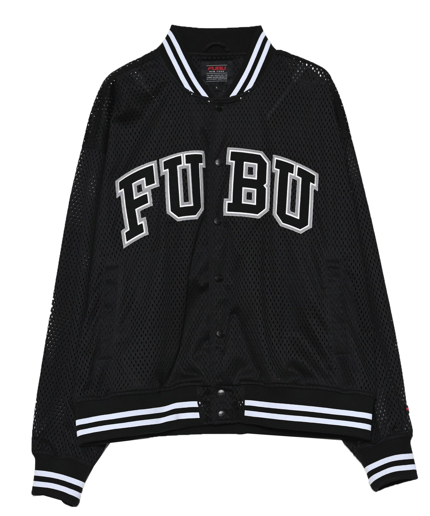 【NEW】MESH VARSITY JACKET/メッシュ バーシティ ジャケット【FAM-61302】