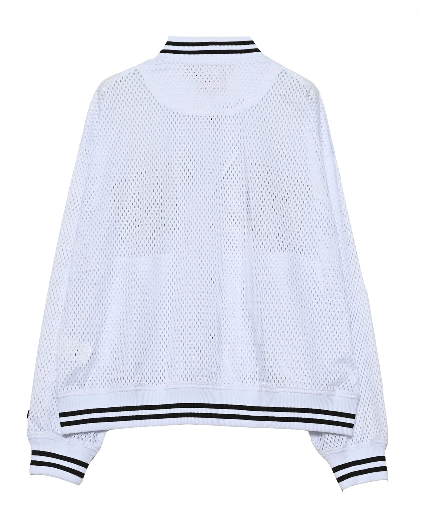 MESH VARSITY JACKET/メッシュ バーシティ ジャケット【FAM-61302】