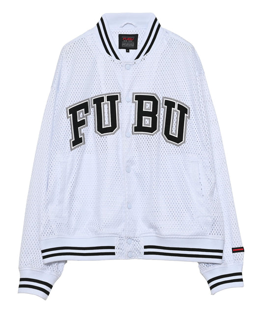 【NEW】MESH VARSITY JACKET/メッシュ バーシティ ジャケット【FAM-61302】
