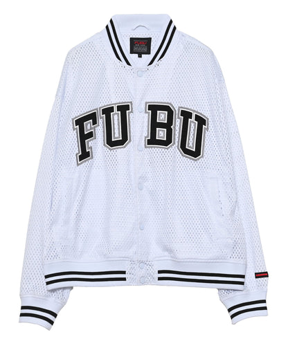 MESH VARSITY JACKET/メッシュ バーシティ ジャケット【FAM-61302】