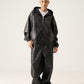 【NEW】FAUX LEATHER BUGGY PANTS/フェイクレザー バギーパンツ【FAM-61502】