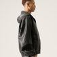 【NEW】FAUX LEATHER SHORT HOODED JACKET/フェイクレザー ショートフード付きジャケット【FAM-61303】