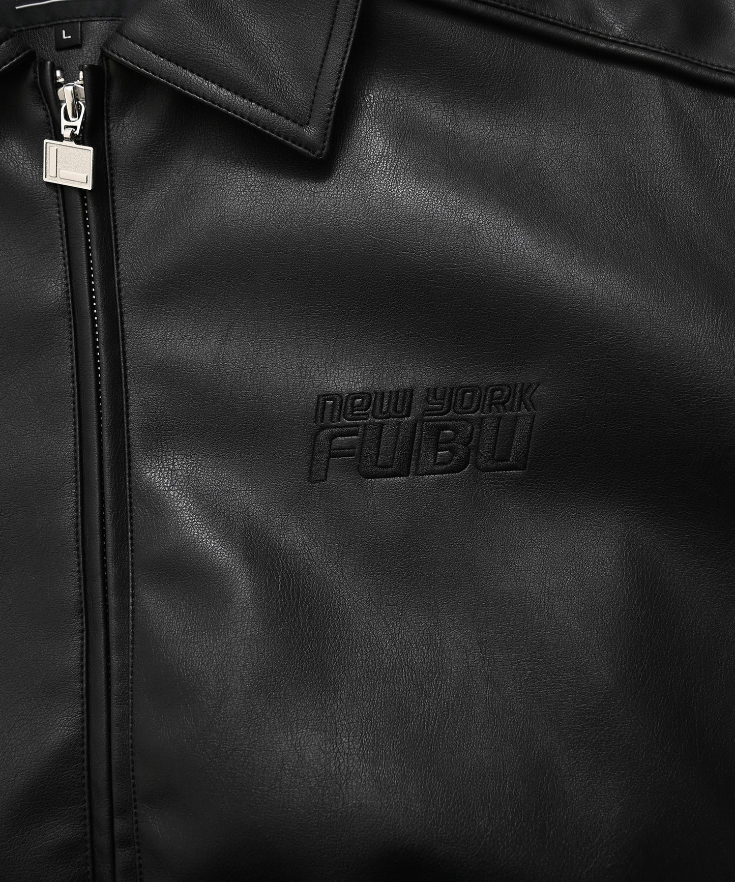 【NEW】FAUX LEATHER JACKET/フェイクレザージャケット【FAM-61304】