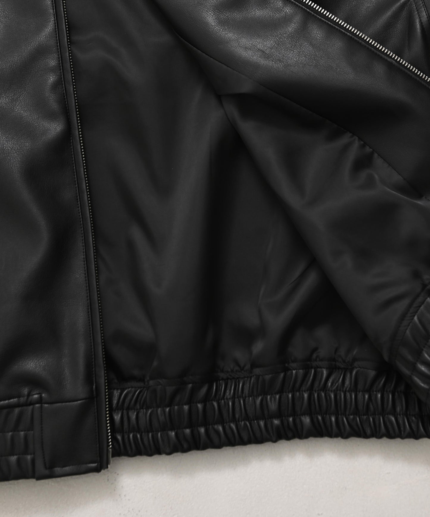 【NEW】FAUX LEATHER JACKET/フェイクレザージャケット【FAM-61304】