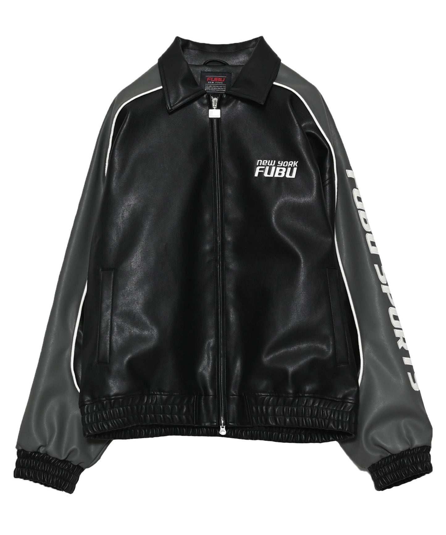 FAUX LEATHER JACKET/フェイクレザージャケット【FAM-61304】