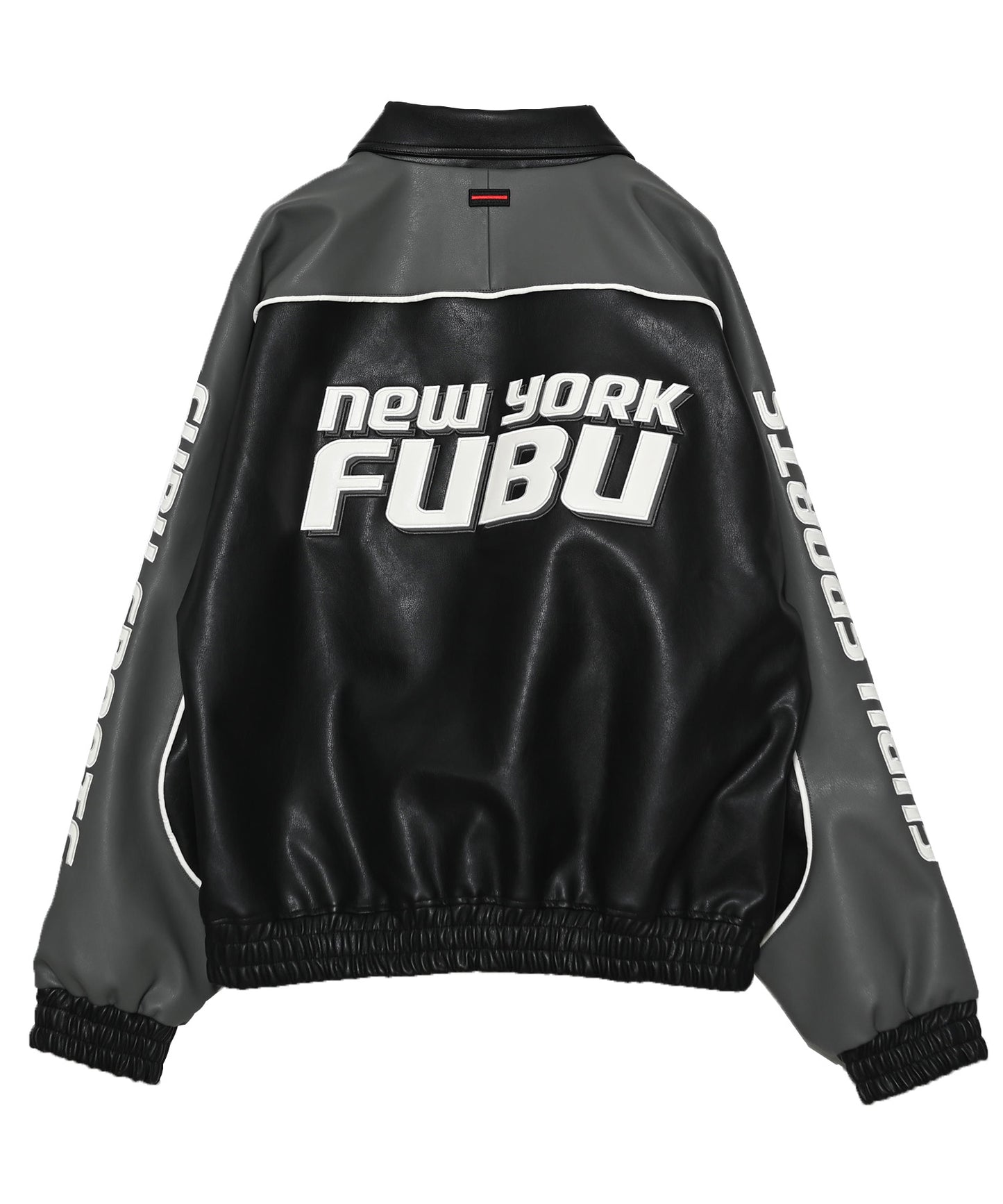 【NEW】FAUX LEATHER JACKET/フェイクレザージャケット【FAM-61304】