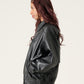 【NEW】FAUX LEATHER JACKET/フェイクレザージャケット【FAM-61304】