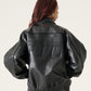 【NEW】FAUX LEATHER JACKET/フェイクレザージャケット【FAM-61304】