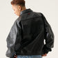 【NEW】FAUX LEATHER JACKET/フェイクレザージャケット【FAM-61304】