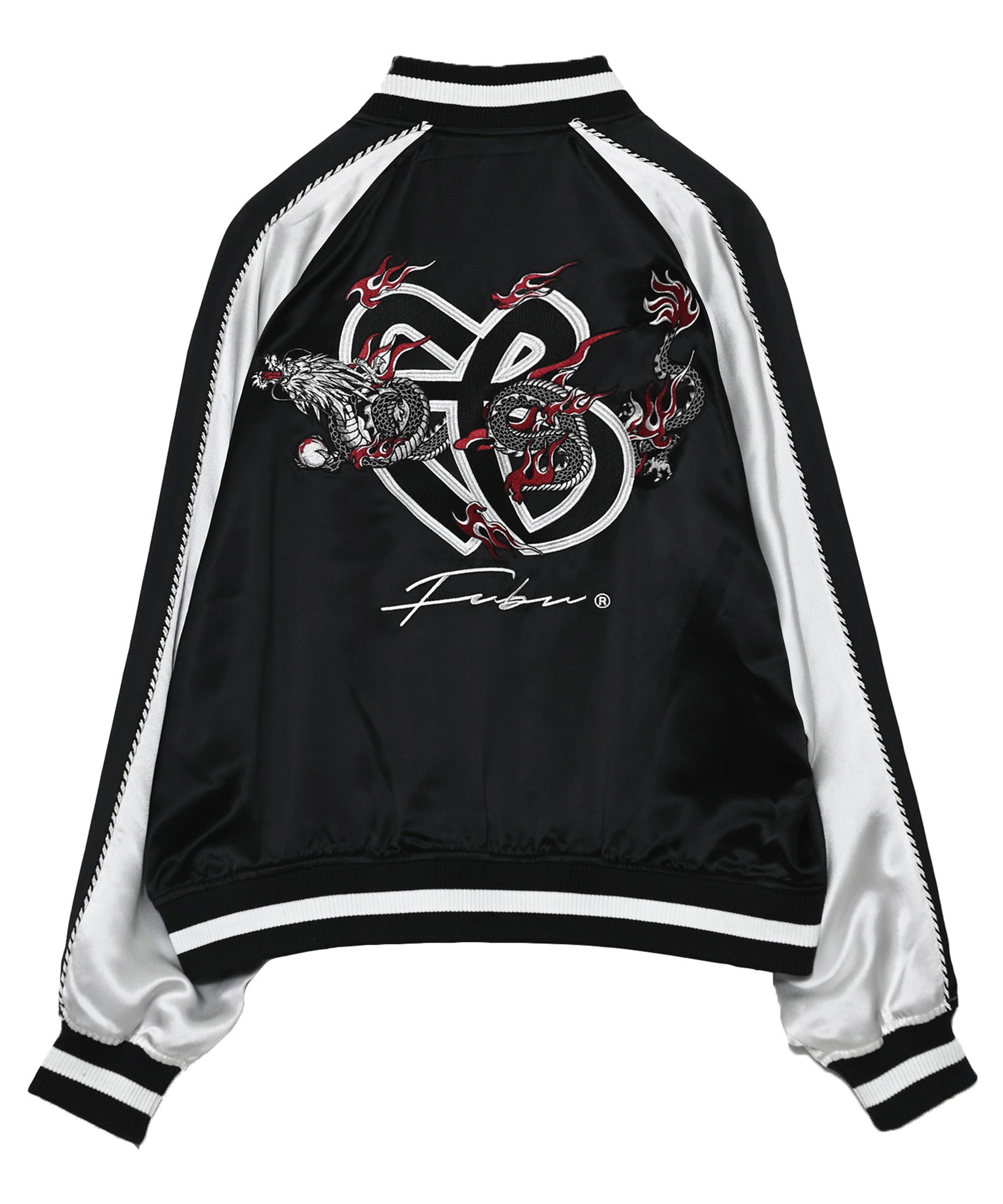 FUBU フブ スーベニアジャケット。FUBUはアメリカの代表的なHIPHOP