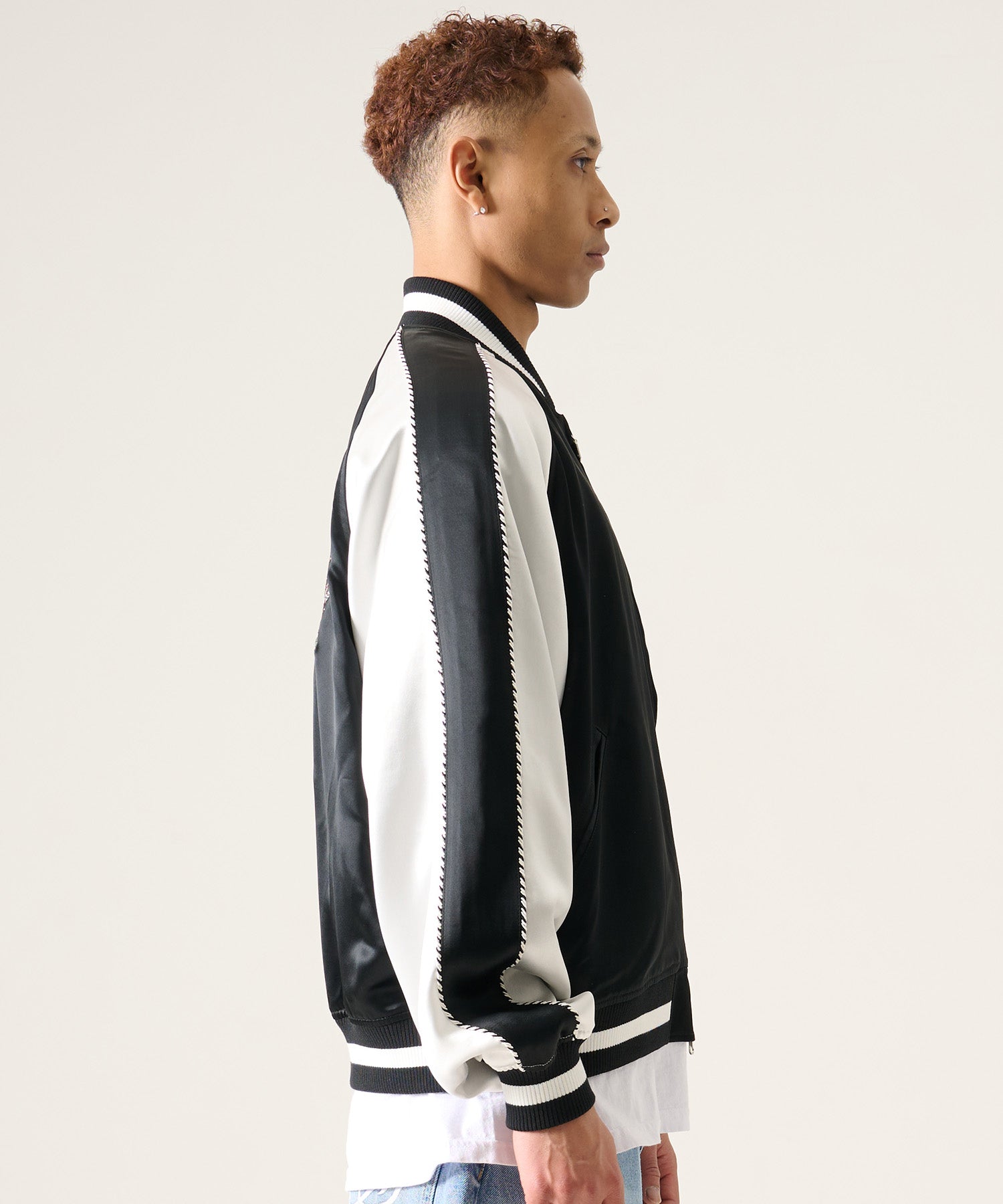 FUBU フブ スーベニアジャケット。FUBUはアメリカの代表的なHIPHOP