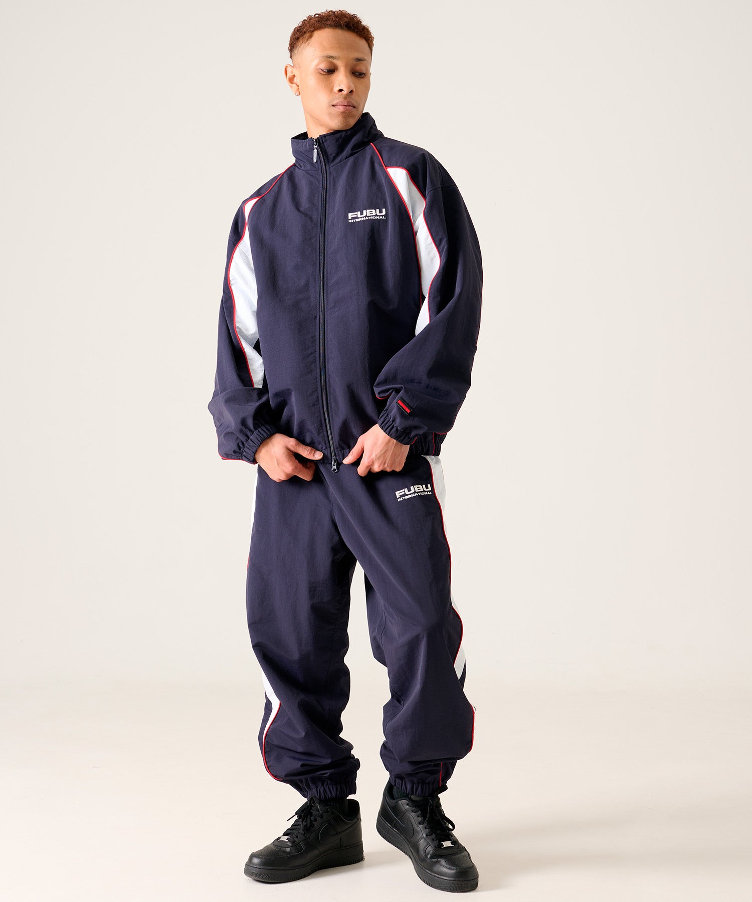 FUBU フブ トラックパンツ。FUBUはアメリカの代表的なHIPHOP FASHION