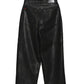 【NEW】FAUX LEATHER BUGGY PANTS/フェイクレザー バギーパンツ【FAM-61502】