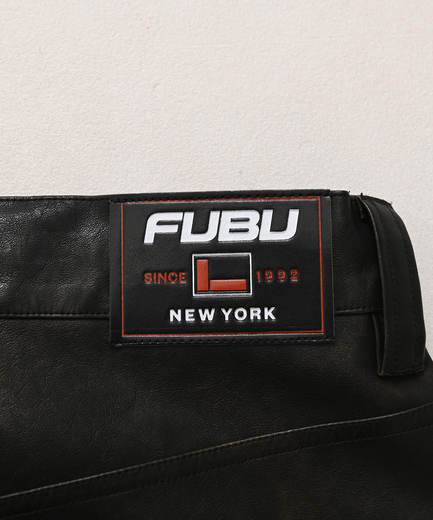 【NEW】FAUX LEATHER BUGGY PANTS/フェイクレザー バギーパンツ【FAM-61502】