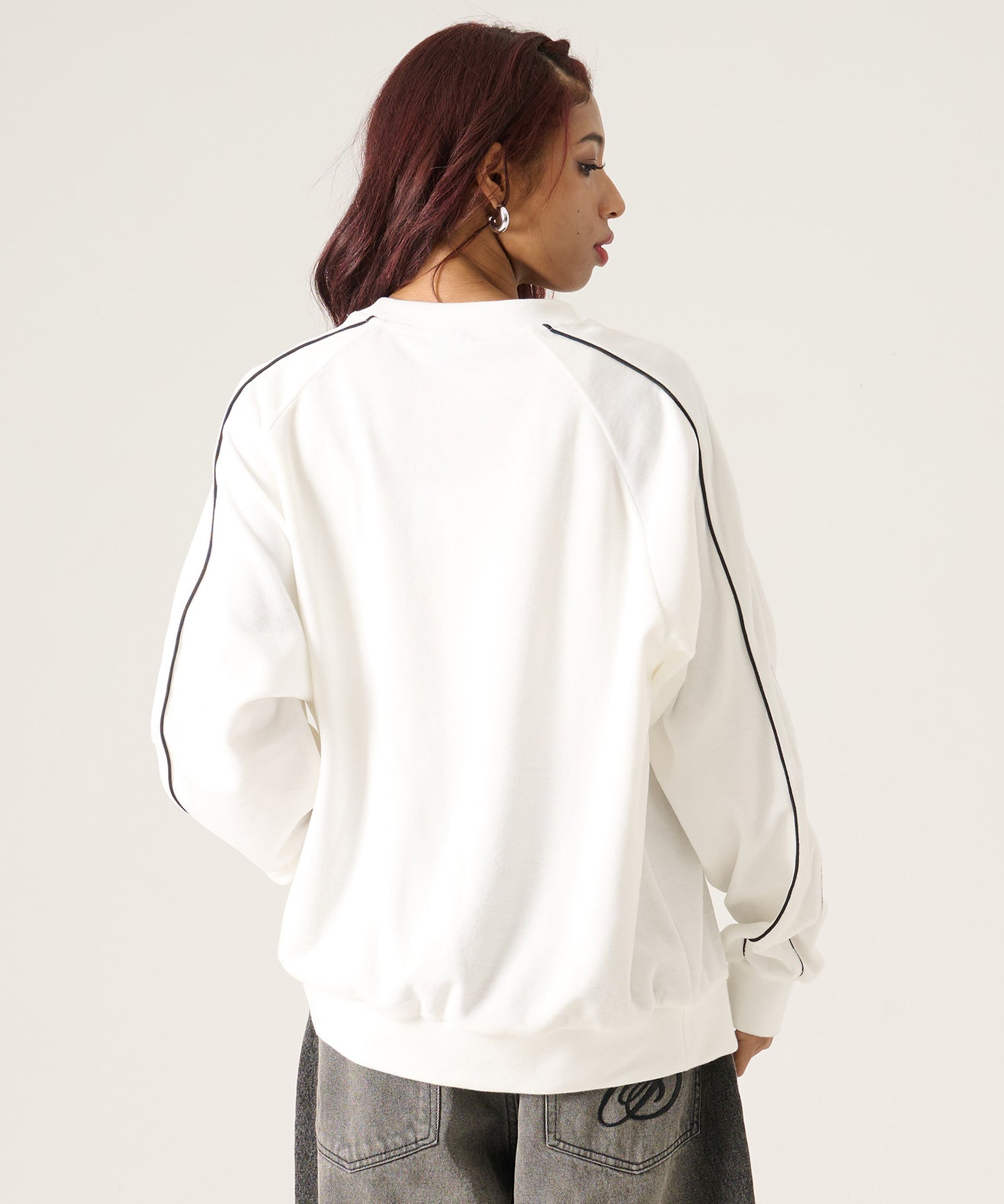 【NEW】VELOR PULLOVER/ベロアプルオーバー【FAM-61701】