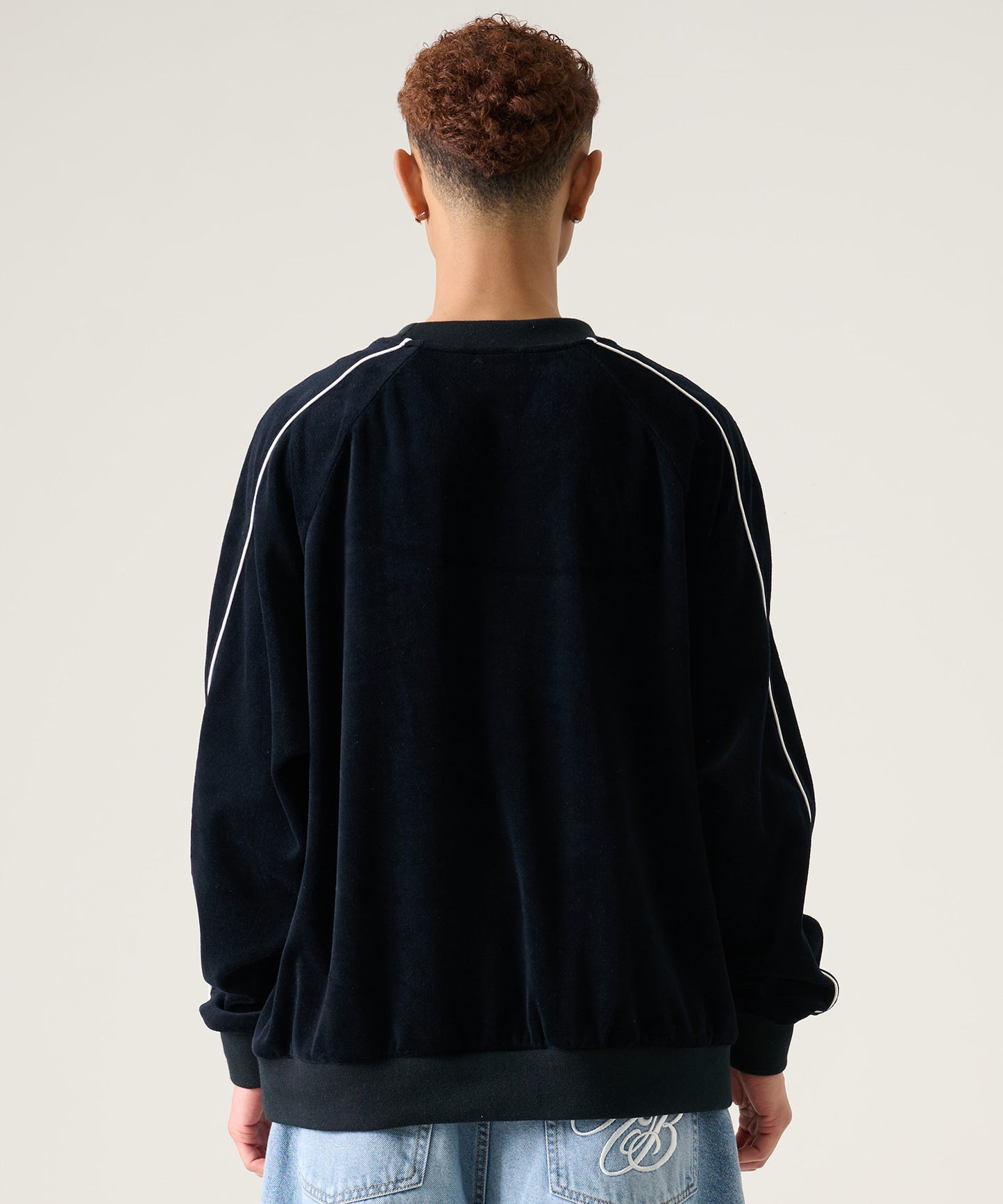 【NEW】VELOR PULLOVER/ベロアプルオーバー【FAM-61701】