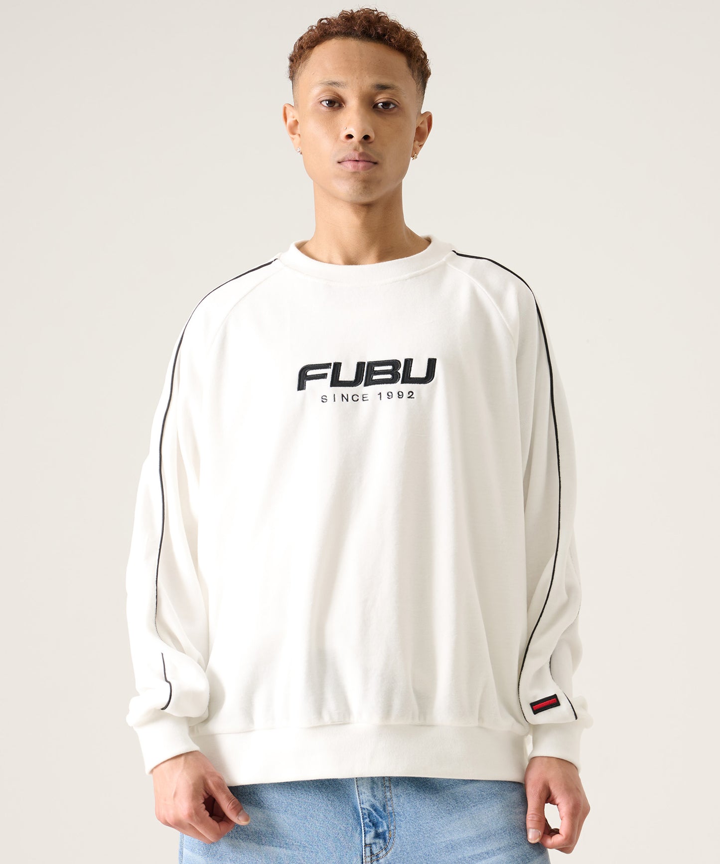 【NEW】VELOR PULLOVER/ベロアプルオーバー【FAM-61701】