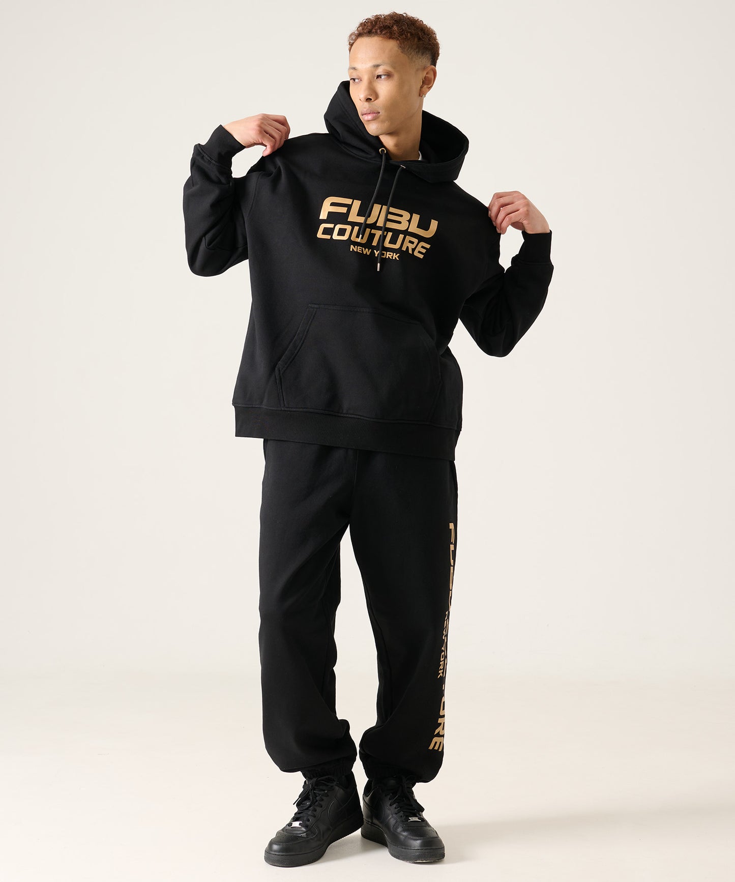 【NEW】LOGO HOODIE SWEAT TRAINER/ロゴフーディースウェットトレーナー【FAM-61703】
