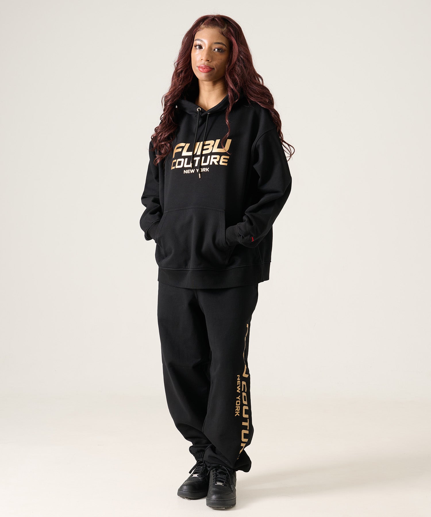 FUBU フブ FUBUロゴフーディー。FUBUはアメリカの代表的なHIPHOP