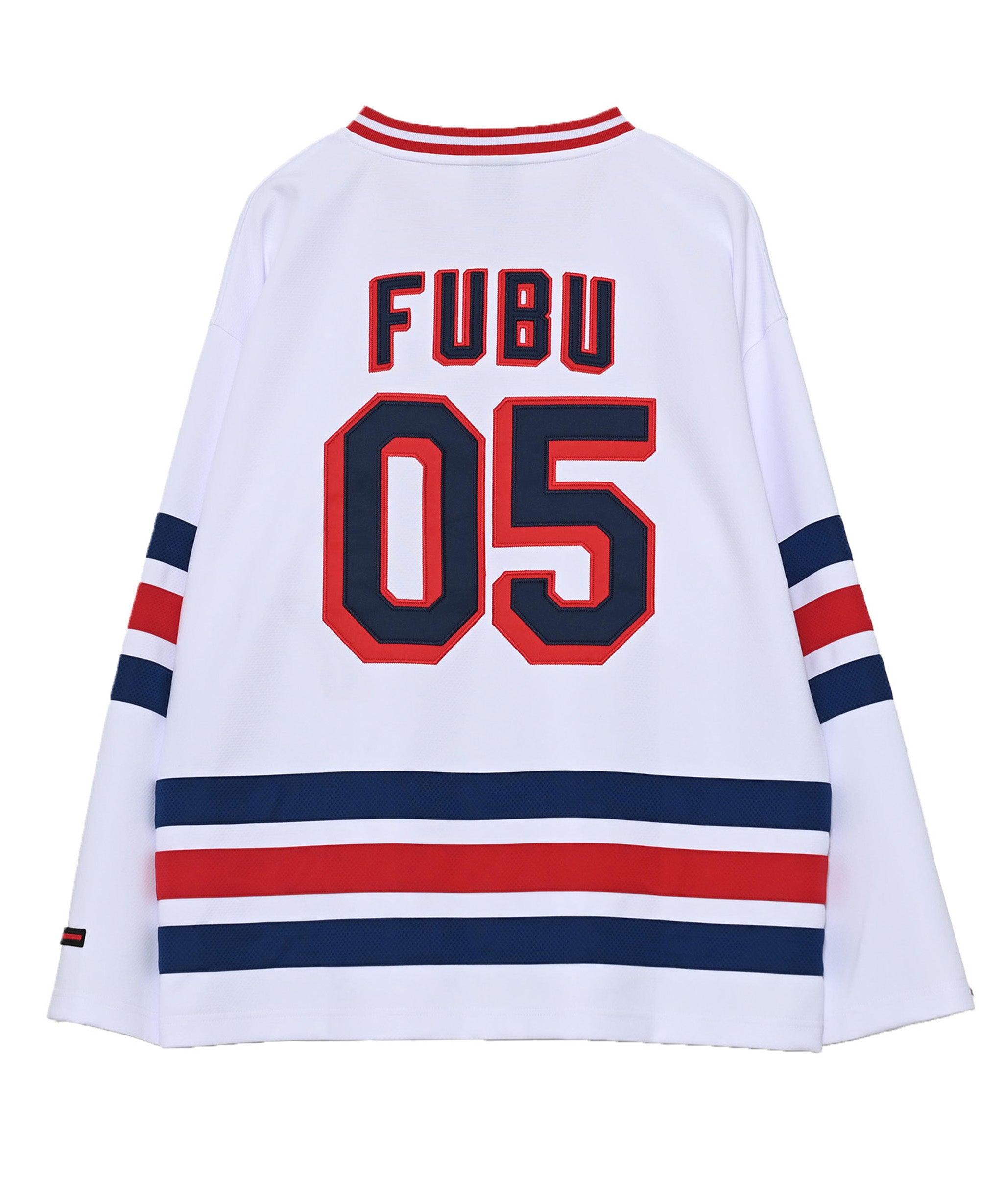 FUBU フブ ホッケーシャツ。FUBUはアメリカの代表的なHIPHOP FASHION
