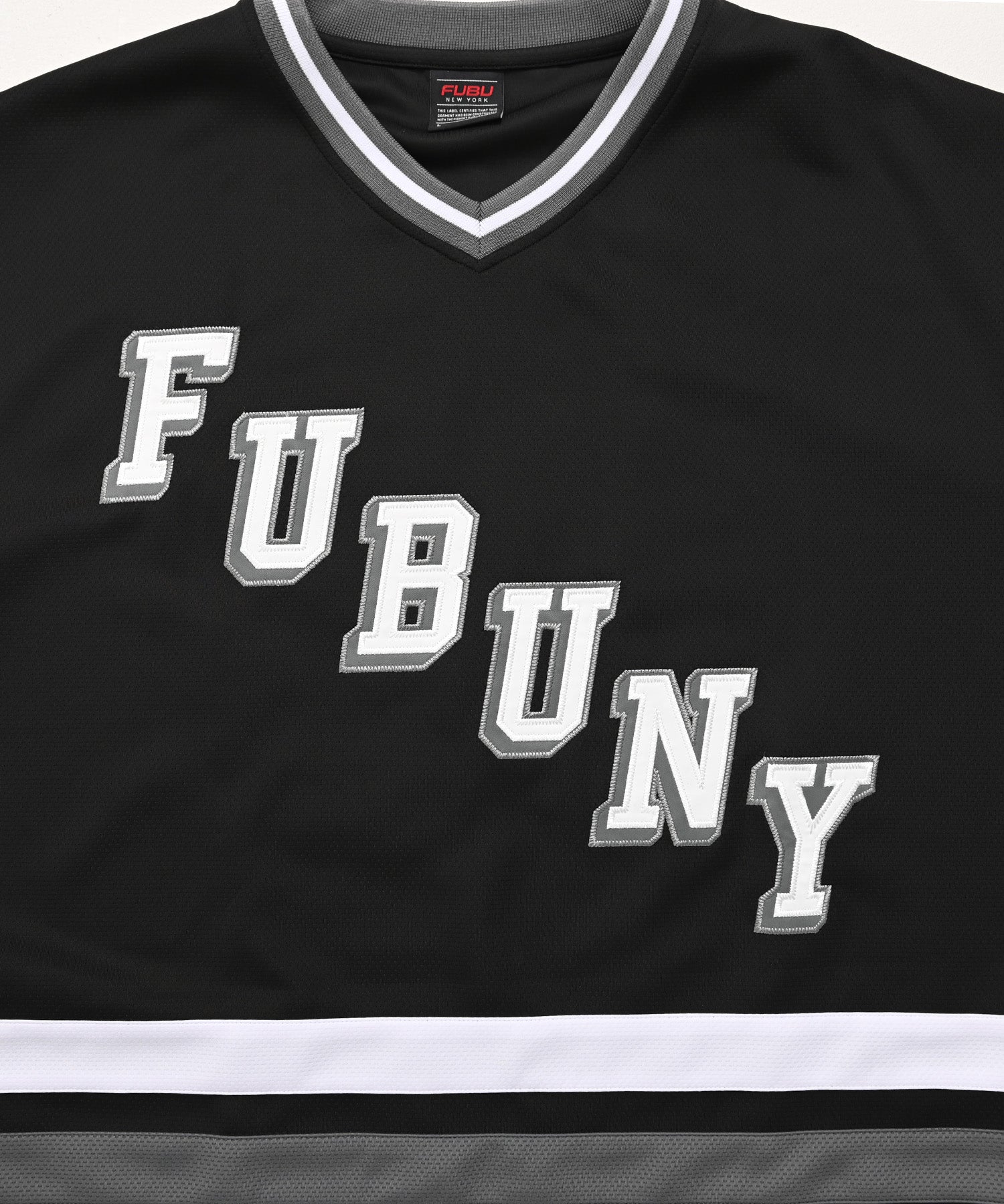 FUBU フブ ホッケーシャツ。FUBUはアメリカの代表的なHIPHOP FASHION