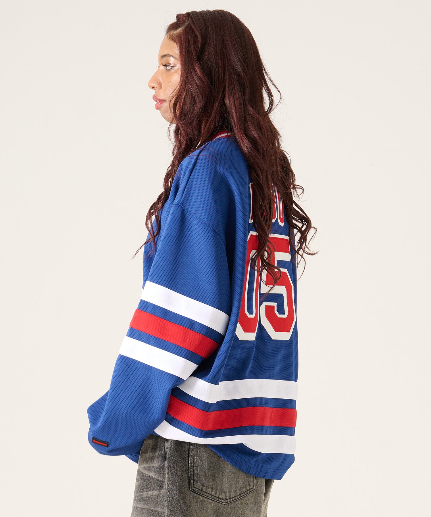 FUBU フブ ホッケーシャツ。FUBUはアメリカの代表的なHIPHOP FASHION
