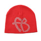 RHINESTONE BEANIE/ラインストーンビーニー【FAM-61904】