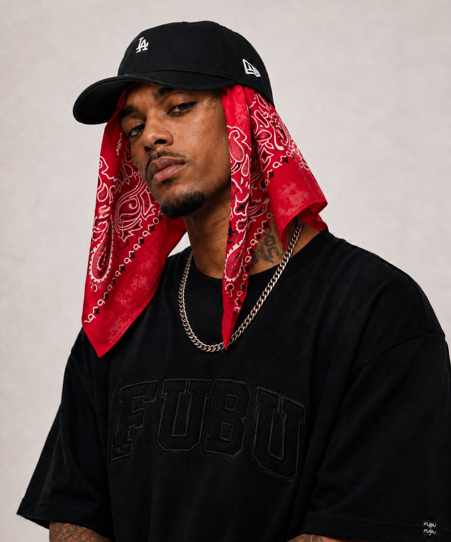 【NEW】 FUBU BANDANA/FUBU バンダナ【FAM-61920】