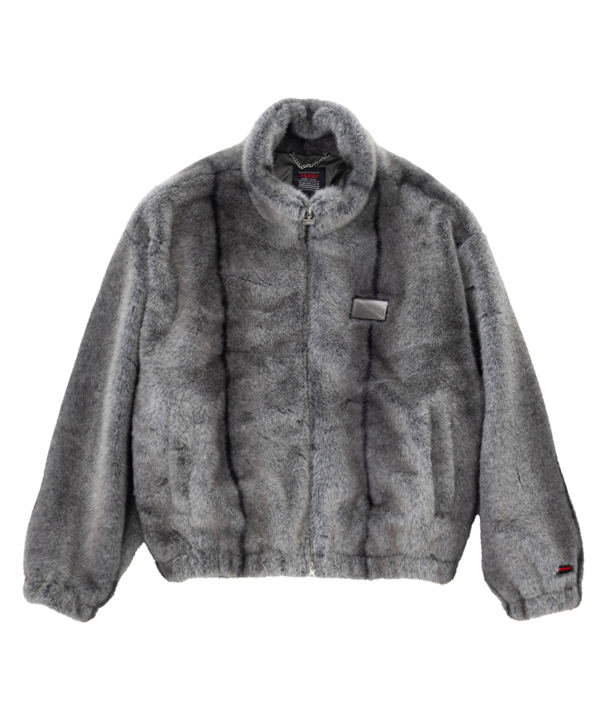 【NEW】FAUX FUR STAND JACKET/フェイクファースタンドジャケット【FAM-62307】