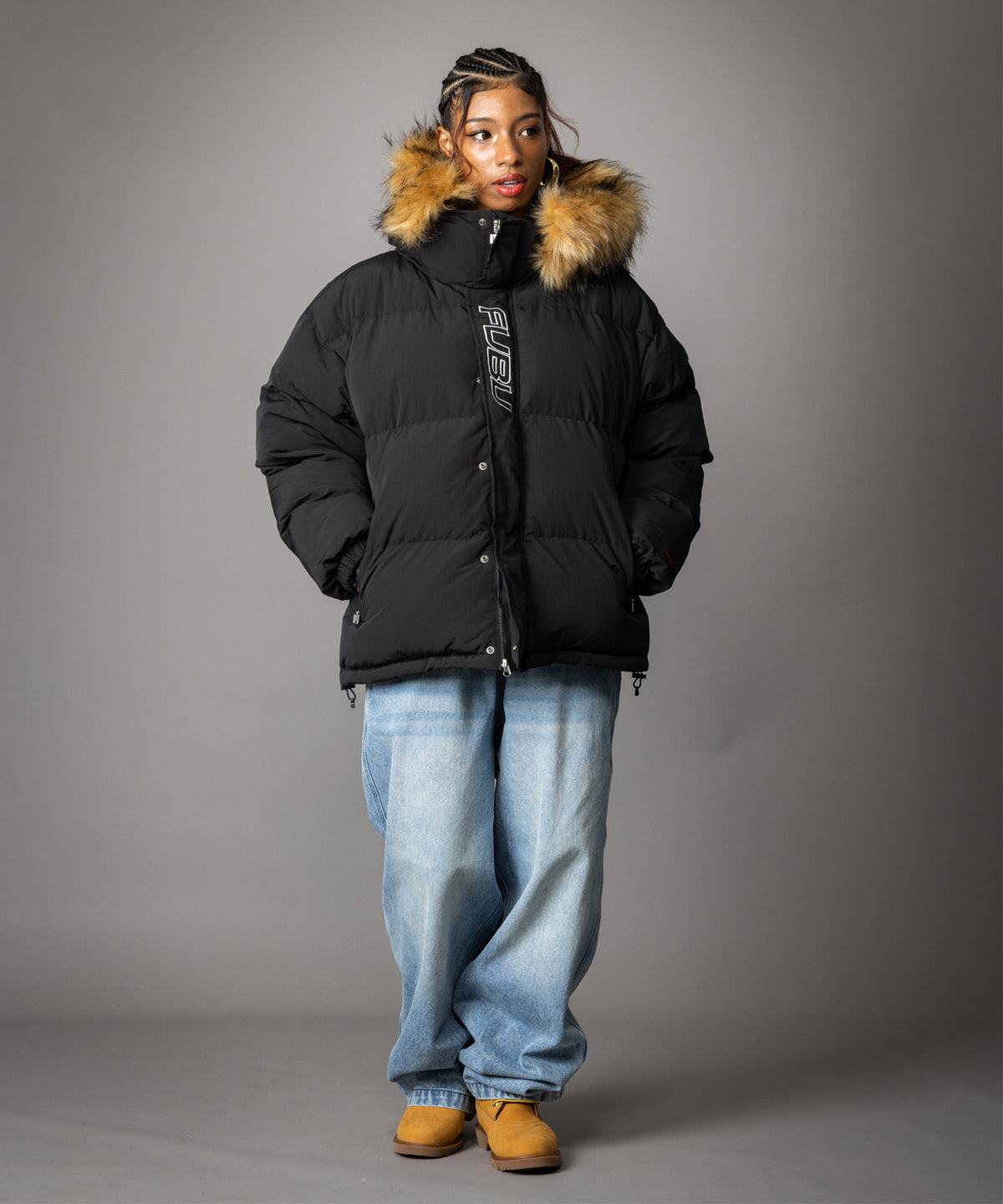 EXCLUSIVE【NEW】PUFFER HOODED JACKET/パファーフーデッドジャケット【FAM-62312】