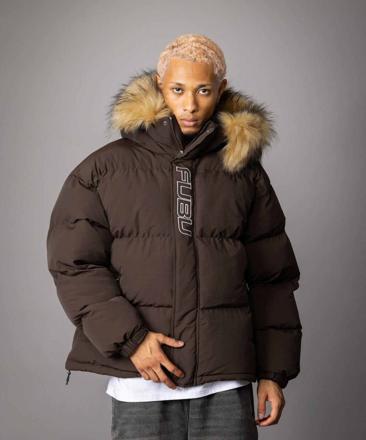 EXCLUSIVE【NEW】PUFFER HOODED JACKET/パファーフーデッドジャケット【FAM-62312】