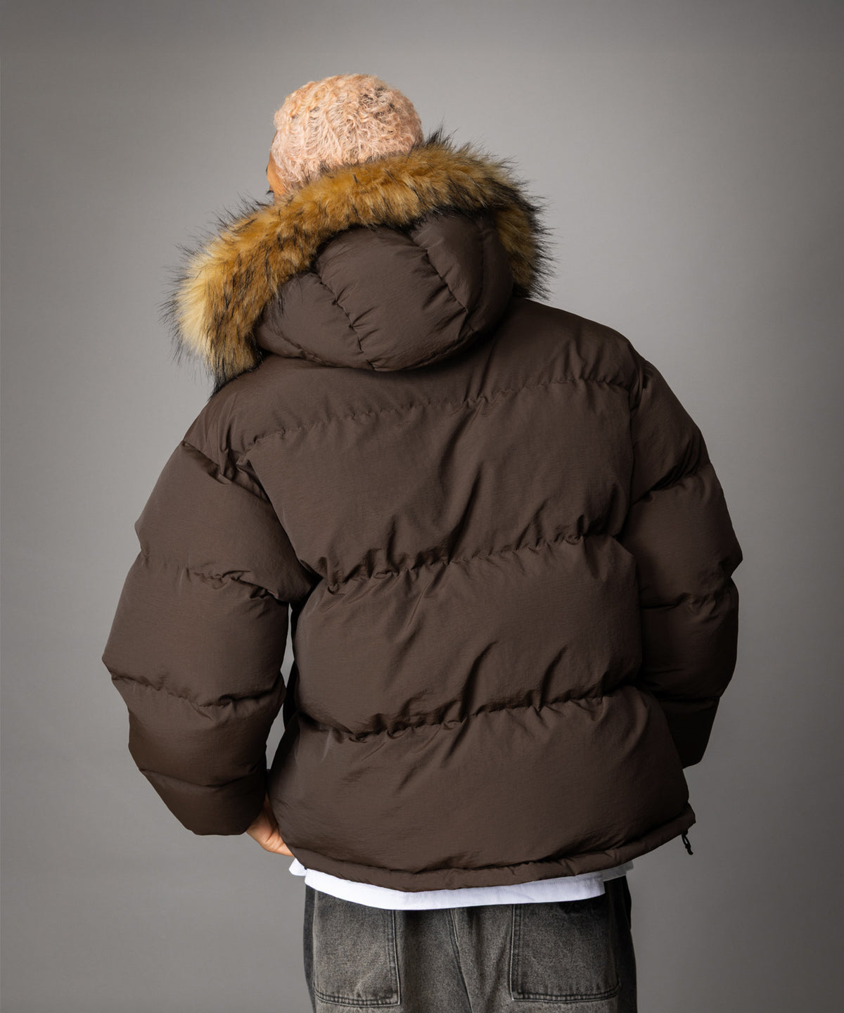 EXCLUSIVE【NEW】PUFFER HOODED JACKET/パファーフーデッドジャケット【FAM-62312】