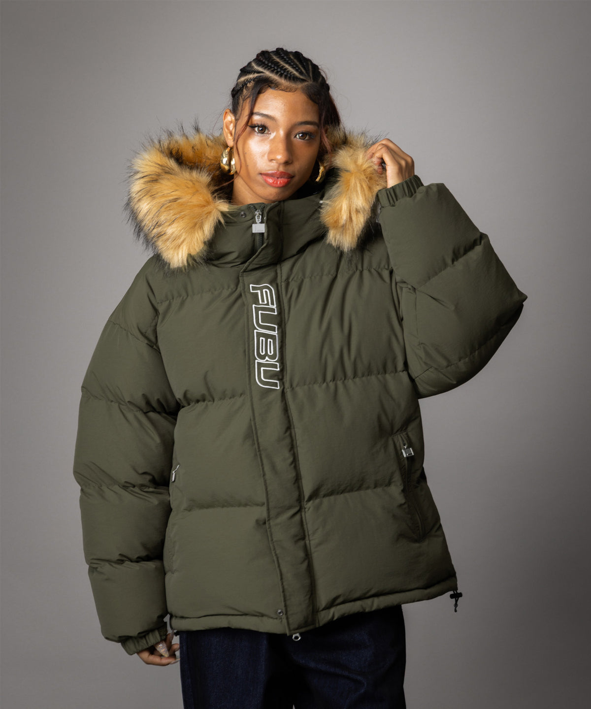 EXCLUSIVE【NEW】PUFFER HOODED JACKET/パファーフーデッドジャケット【FAM-62312】