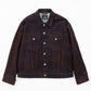 【NEW】FLOCKED DENIM JACKET/フロックデニムジャケット【FAM-62316】【10月5日から順次配送】