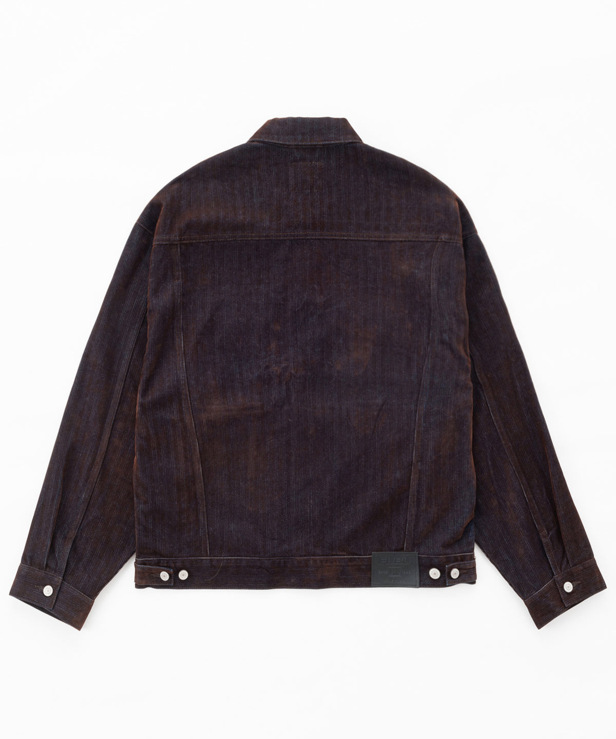 【NEW】FLOCKED DENIM JACKET/フロックデニムジャケット【FAM-62316】【10月5日から順次配送】