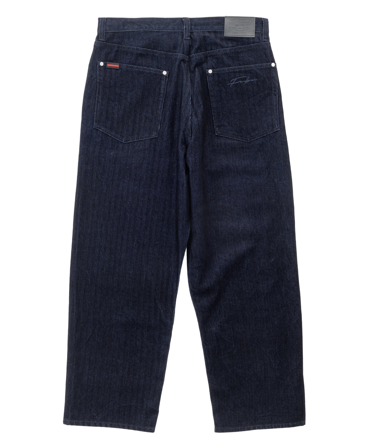 【NEW】FLOCKED DENIM PANTS/フロックデニムパンツ【FAM-62509】【10月5日から順次配送】
