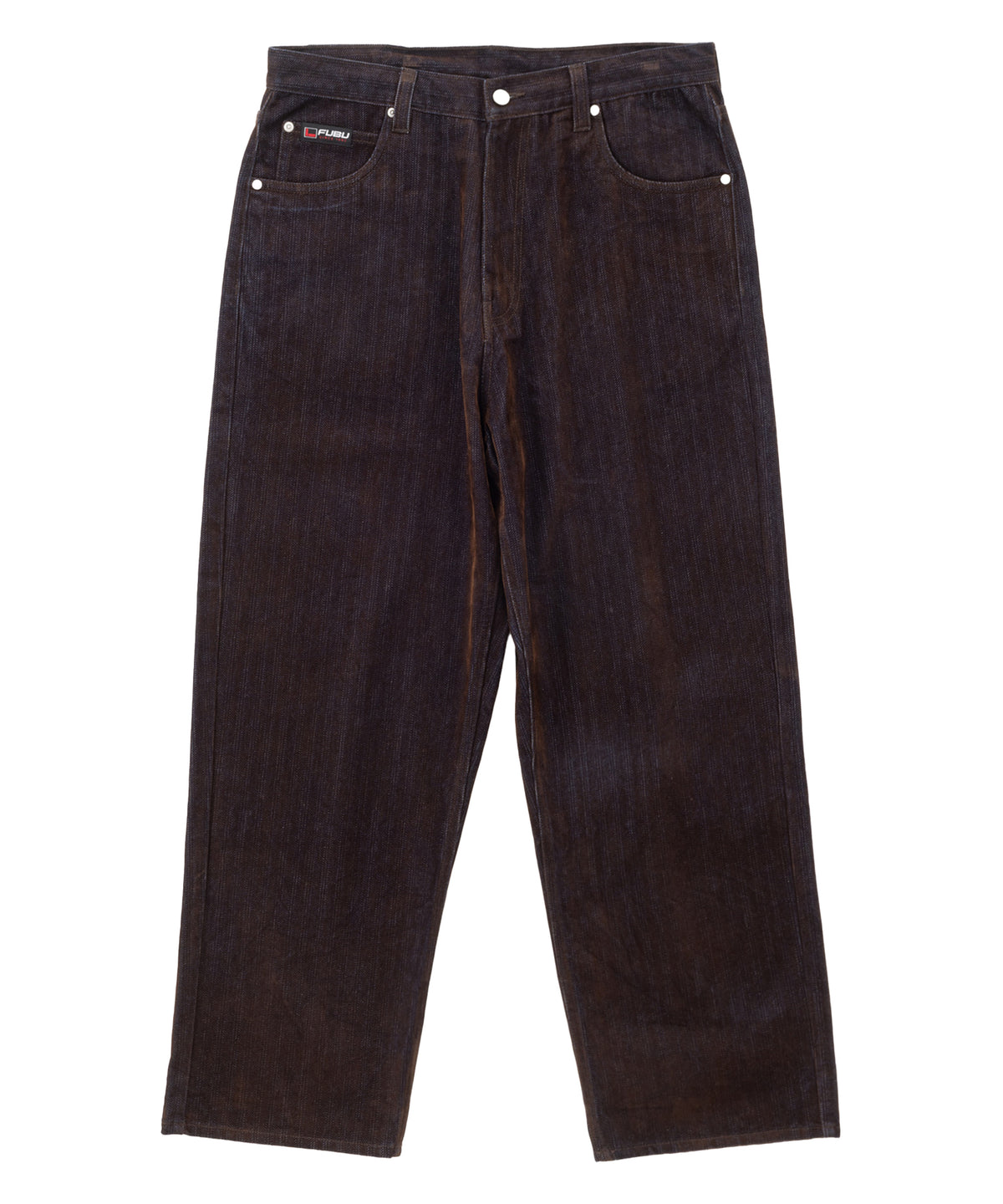 【NEW】FLOCKED DENIM PANTS/フロックデニムパンツ【FAM-62509】【10月5日から順次配送】