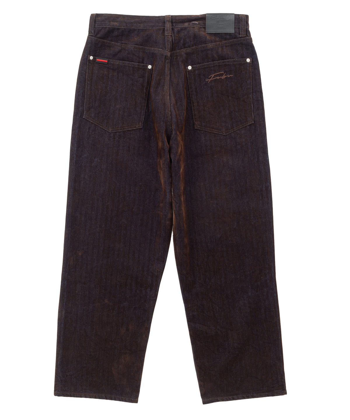 【NEW】FLOCKED DENIM PANTS/フロックデニムパンツ【FAM-62509】【10月5日から順次配送】