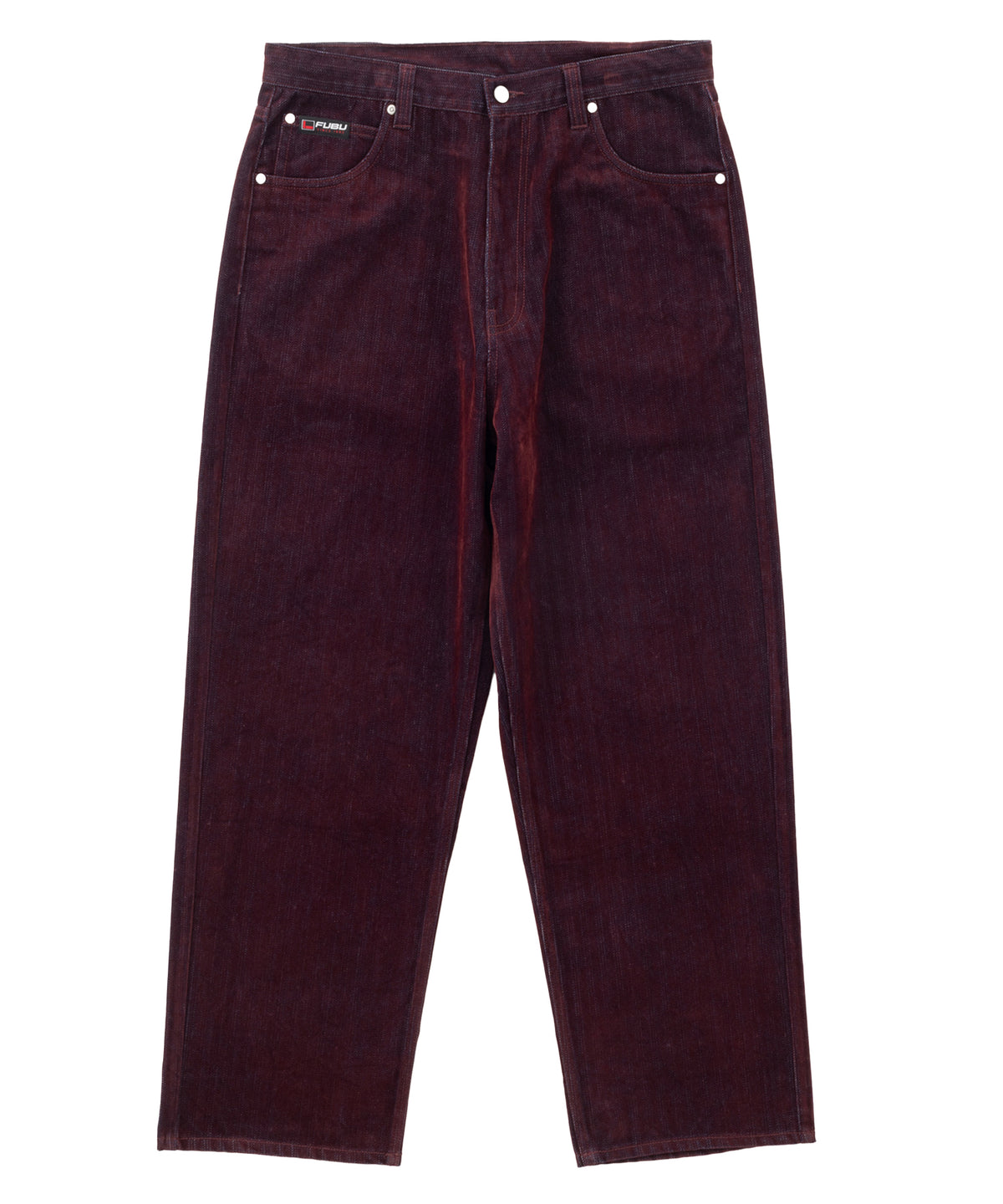 【NEW】FLOCKED DENIM PANTS/フロックデニムパンツ【FAM-62509】【10月5日から順次配送】