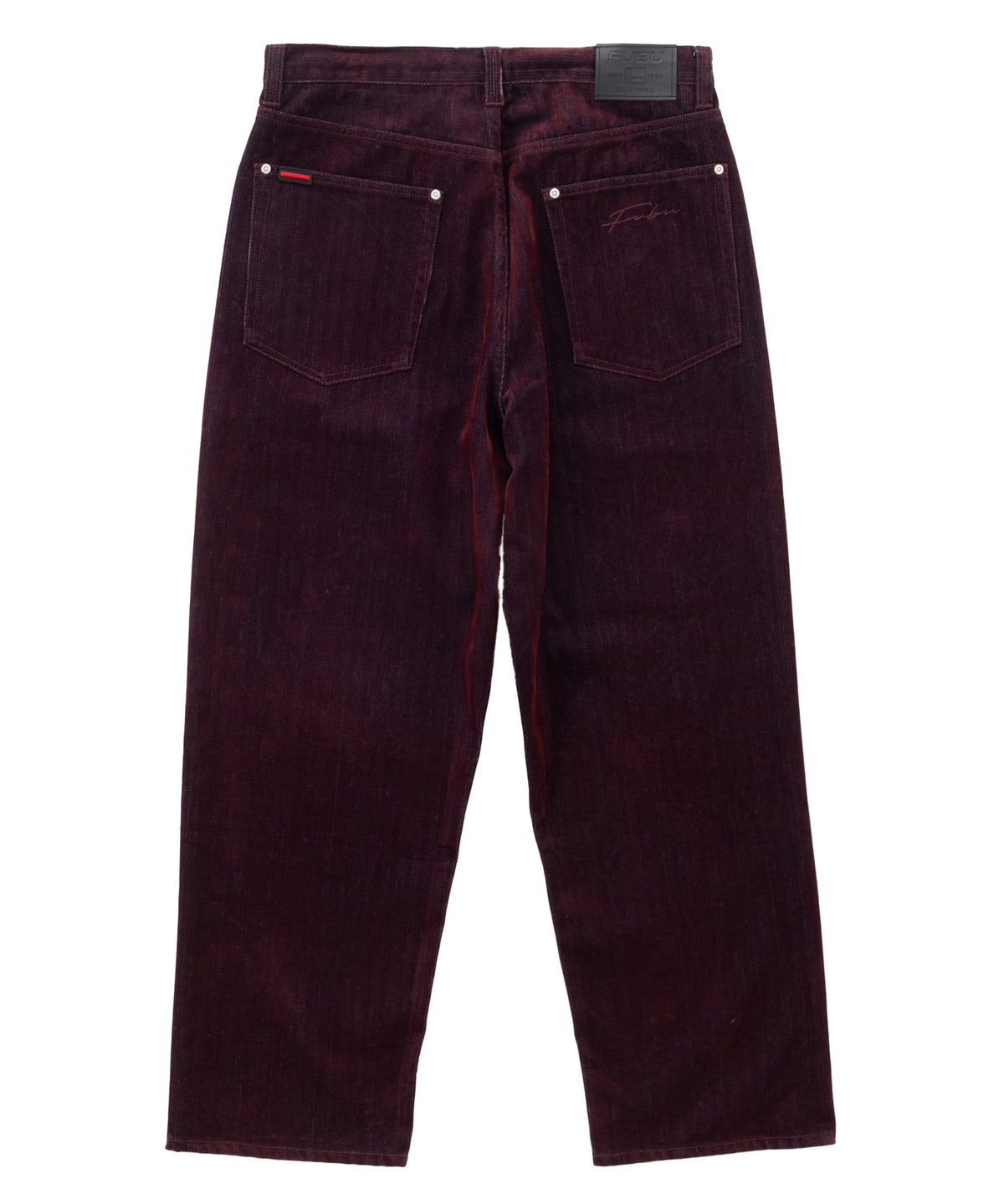 【NEW】FLOCKED DENIM PANTS/フロックデニムパンツ【FAM-62509】【10月5日から順次配送】