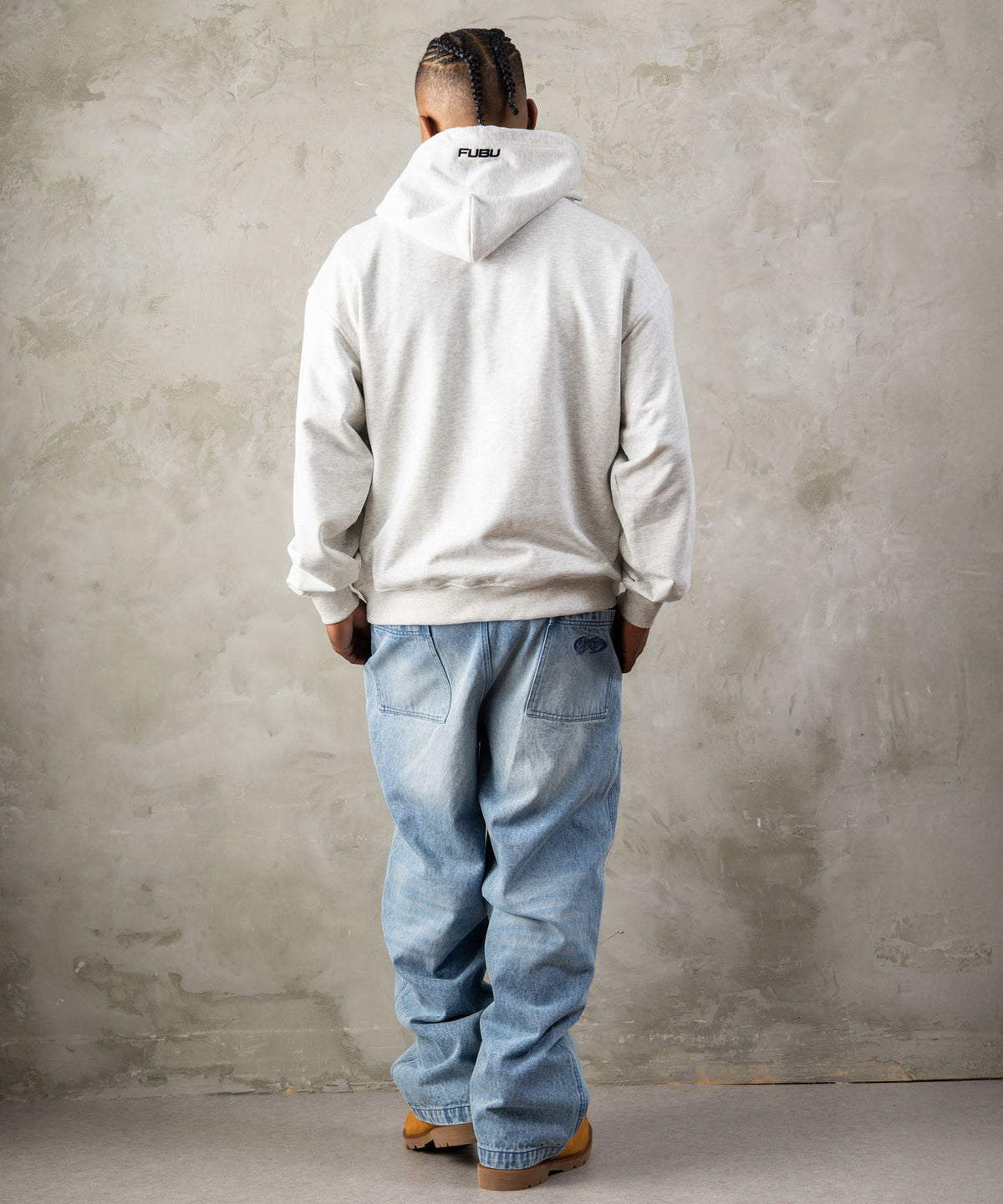 【NEW】BARBED WIRE OG LOGO HOODIE/バーブワイヤーOGロゴフーディー【FAM-62703】