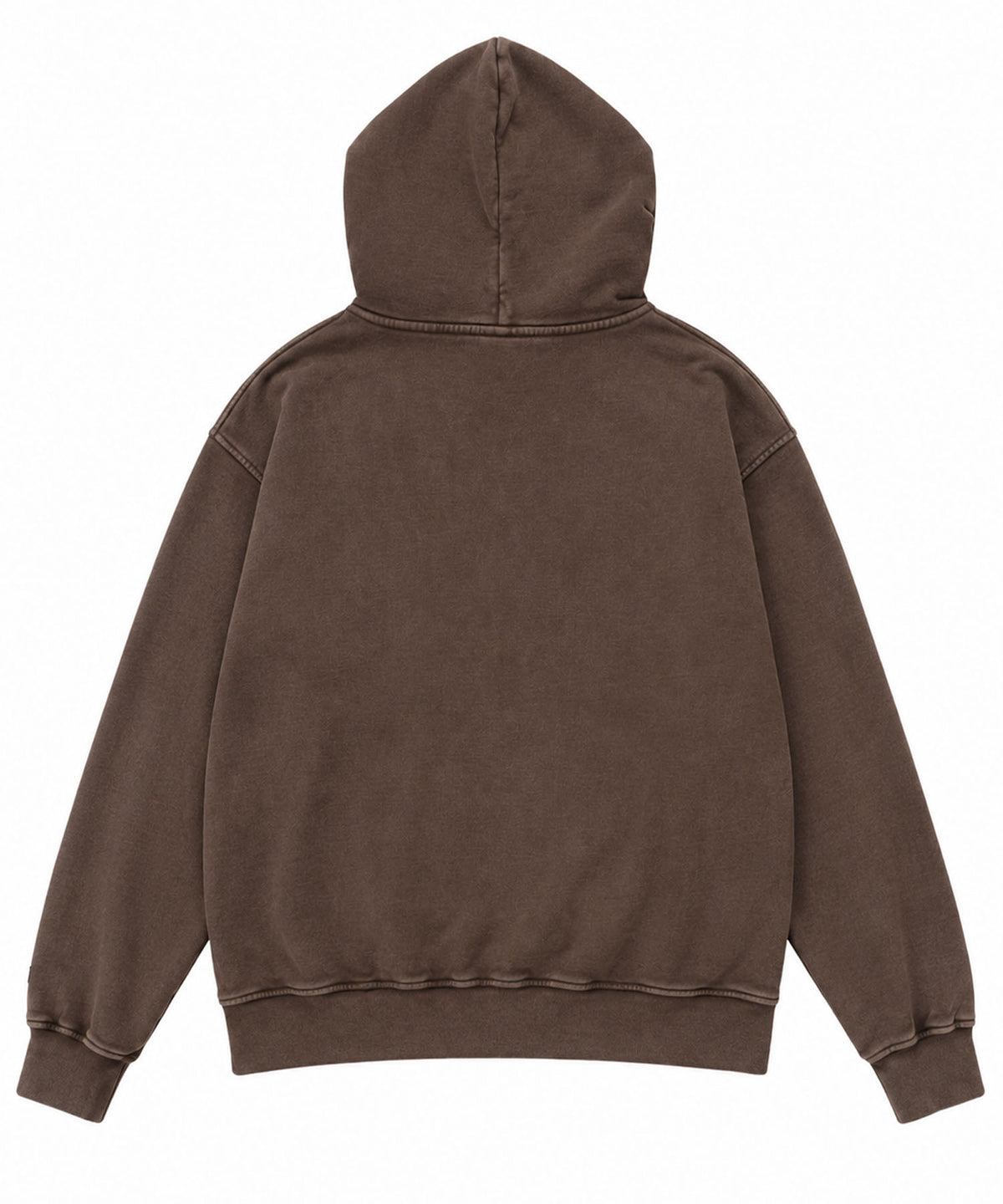 【NEW】FAUX LEATHER PATCH HOODIE/フェイクレザーパッチフーディー【FAM-62704】