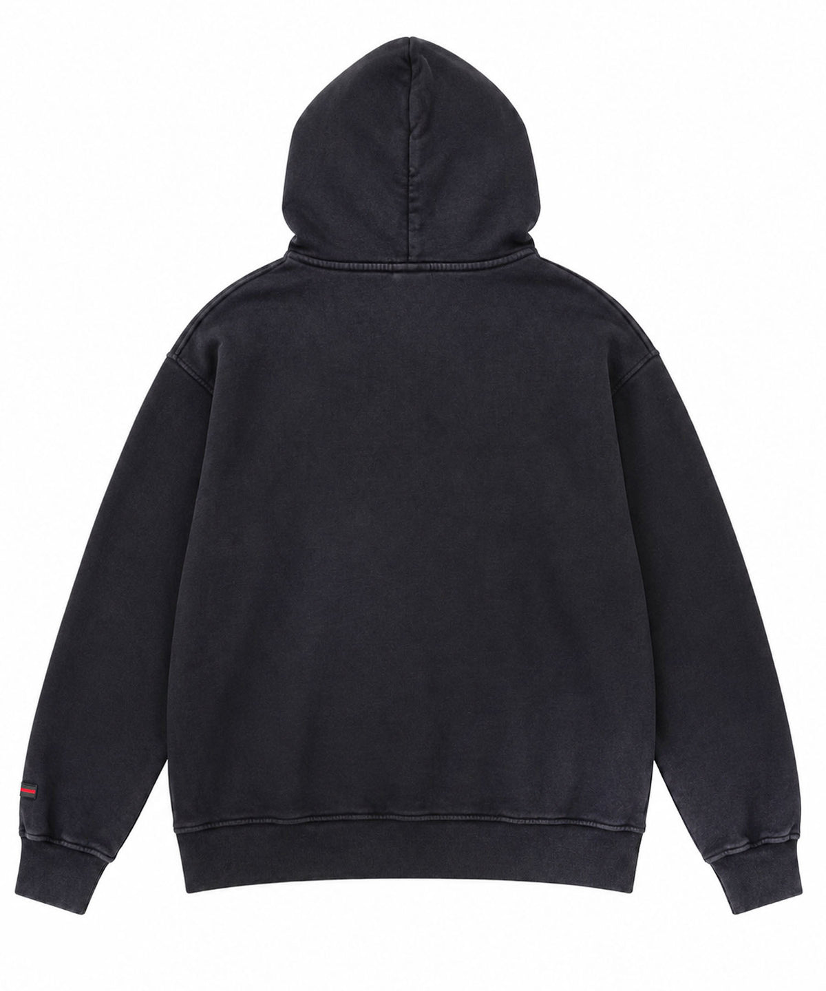 【NEW】FAUX LEATHER PATCH HOODIE/フェイクレザーパッチフーディー【FAM-62704】