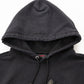 【NEW】FAUX LEATHER PATCH HOODIE/フェイクレザーパッチフーディー【FAM-62704】