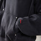 【NEW】FAUX LEATHER PATCH HOODIE/フェイクレザーパッチフーディー【FAM-62704】